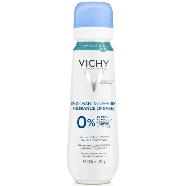 %Дезодорант Vichy Deo минеральный для очень чувствительной кожи 100 мл