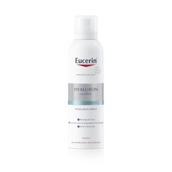 %Спрей Eucerin увлажняющий с гиалуроном для чувствительной кожи 150 мл