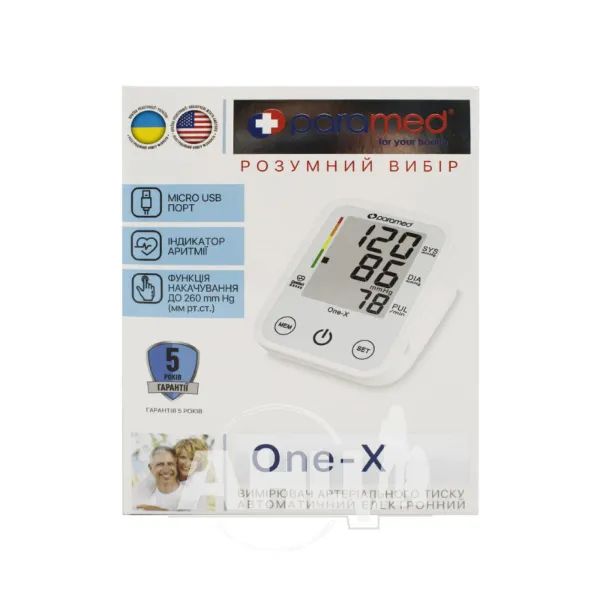 Тонометр автоматический Paramed One-X