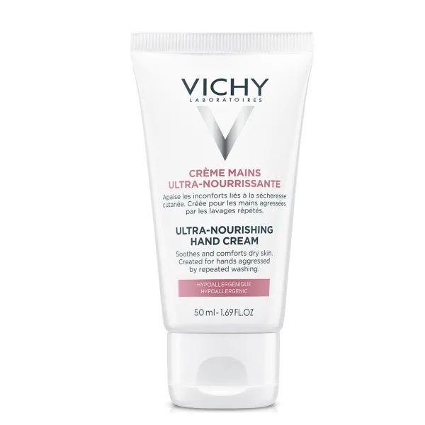 %Ультра питательный крем Vichy с успокаивающим эффектом для всех типов кожи рук 50 мл