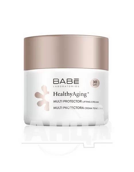 %Денний мультизахистний ліфтинг крем Babe Laboratorios Healthy Aging SPF 30 50 мл