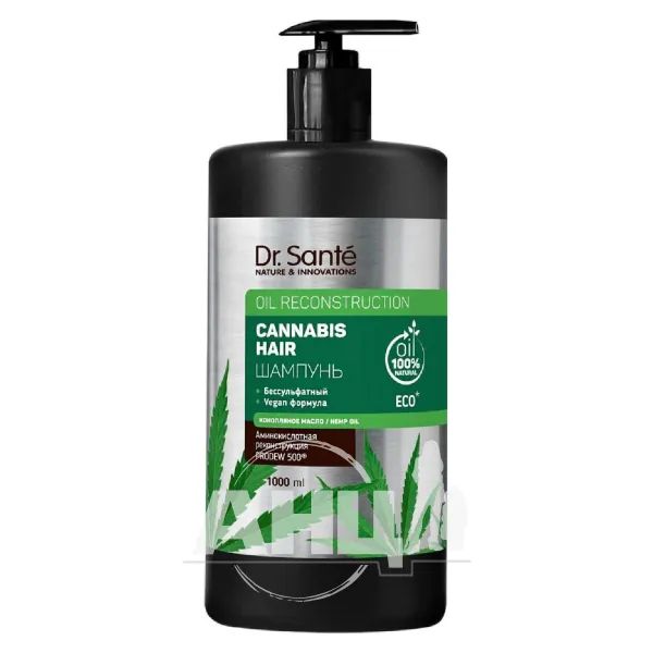 %Шампунь для волосся Dr.Sante Cannabis Hair 1000 мл