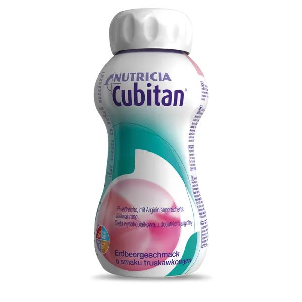 Напиток Nutricia Кубитан со вкусом клубники 125 мл
