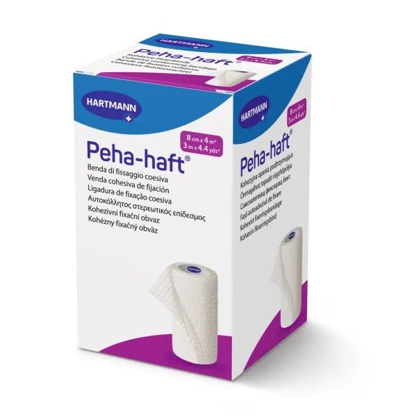 %Бинт когезивный фиксирующий Peha-haft 8 см х 4 м №1