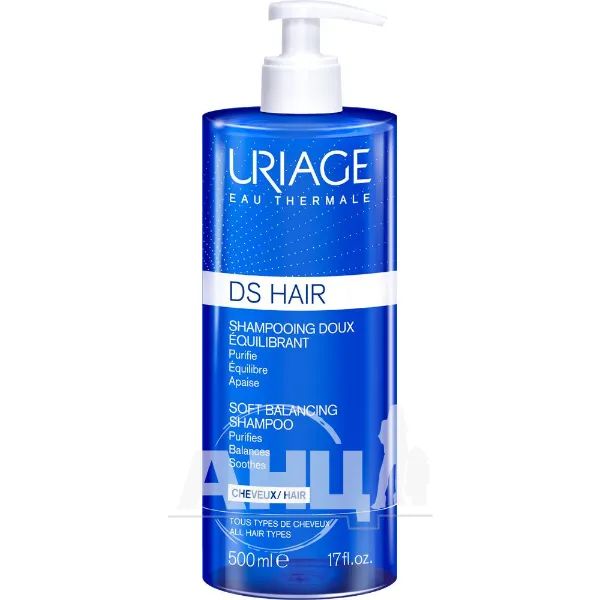 %Шампунь для волос Uriage DS Hair Soft Balancing 500 мл