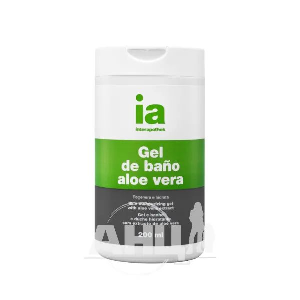 %Гель для душу Interapothek з алое 200 мл