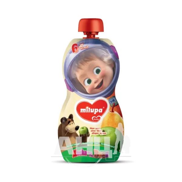 %Фруктовое пюре Milupa яблоко, груша 100 г