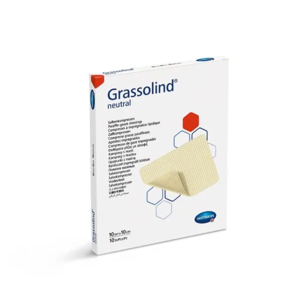 %Пов'язка неткана Grassolind стерильна 10х10 №1