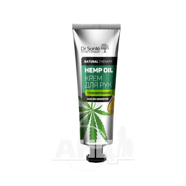 %Крем для рук Dr. Sante Natural Therapy Hemp Oil олія коноплі 30 мл