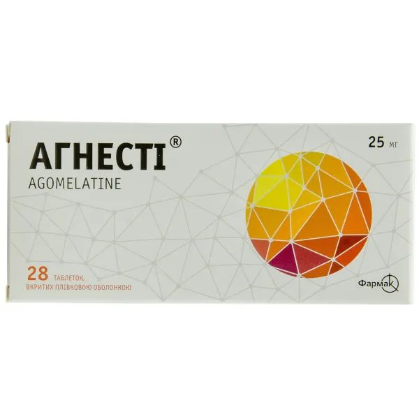 %Агнесті таблетки 25 мг №28
