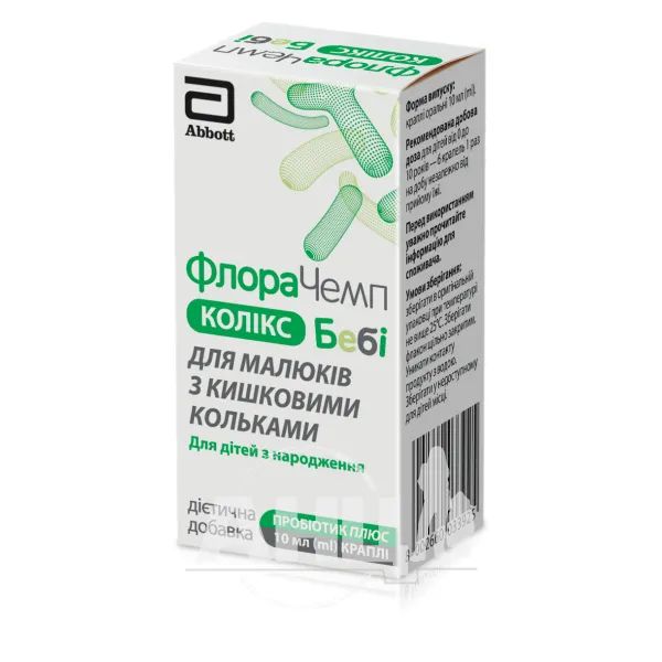 %ФлораЧемп Коликс Беби капли 10 мл