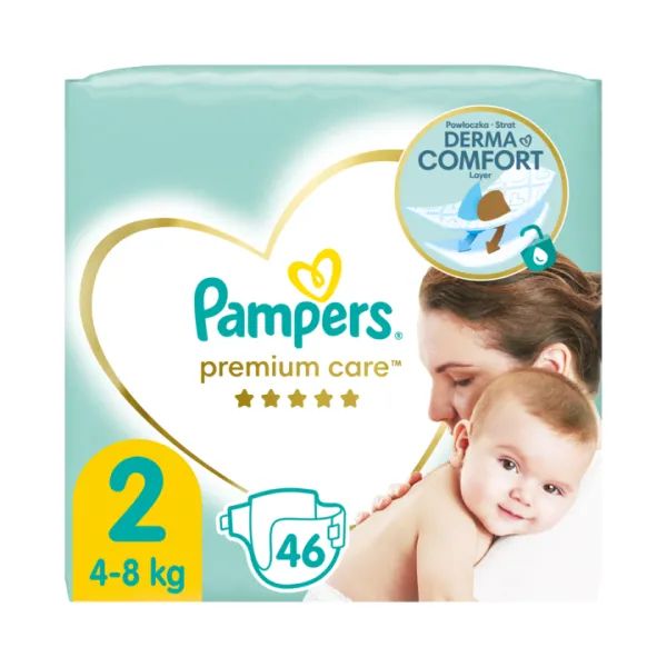 %Підгузки Pampers Premium Care 2 Mini (4-8 кг) №46