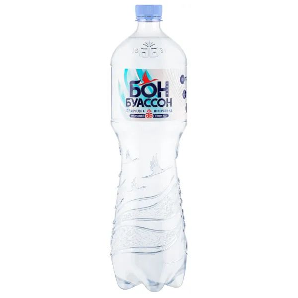 %Вода мінеральна Бон Буассон газована 1,5 л