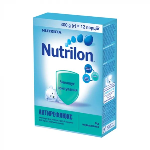 %Суха молочна суміш Nutrilon антирефлюкс 300 г