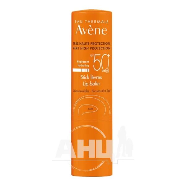 %Стик для губ Avene солнцезащитный SPF50+ 3 г
