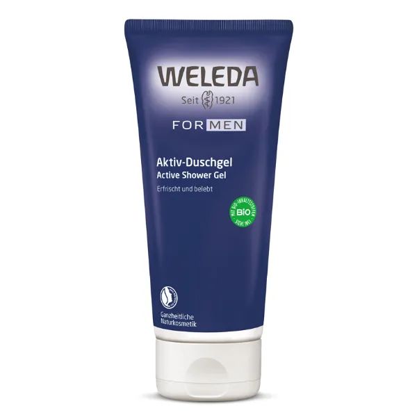 %Гель для душа Weleda мужской 200 мл