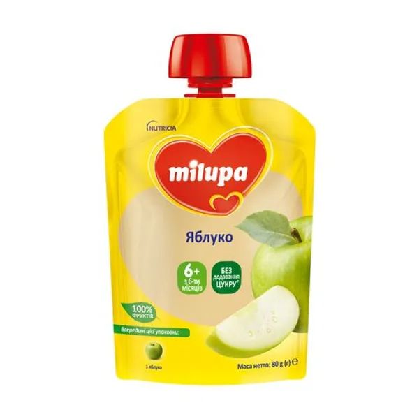 %Пюре Milupa яблоко 80 г