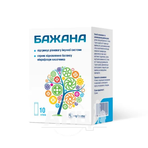 %Бажана порошок стіки №10