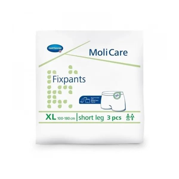 %Труси фіксуючі MoliCare Premium розмір XL короткі №3
