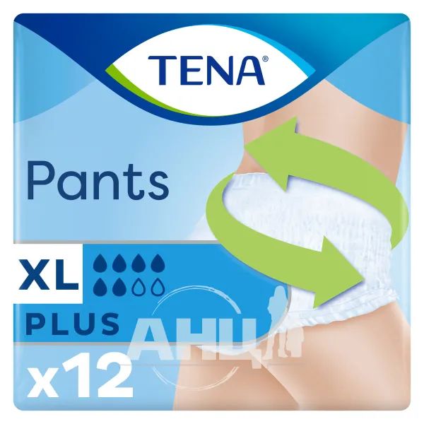 %ПОДГ.Д/ВЗР.TENA PANTS PLUS XL №12 ТРУСЫ 7555 SCA Hygiene Products