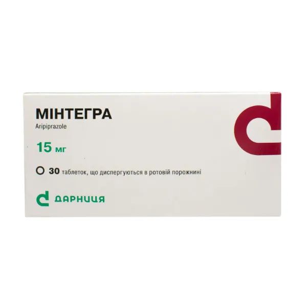 %Мінтегра таблетки 15 мг №30