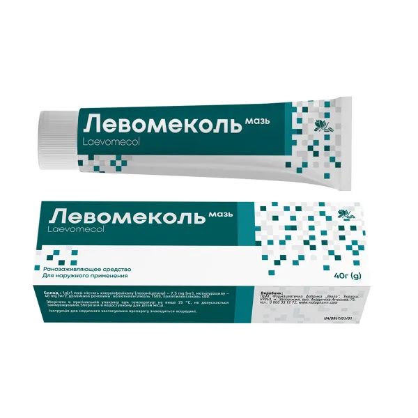 %Левомеколь мазь 40 г