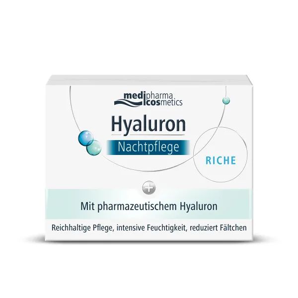 %Крем для лица Hyaluron Riche ночной уход 50 мл