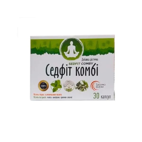 %Седфіт комбі капсули №30