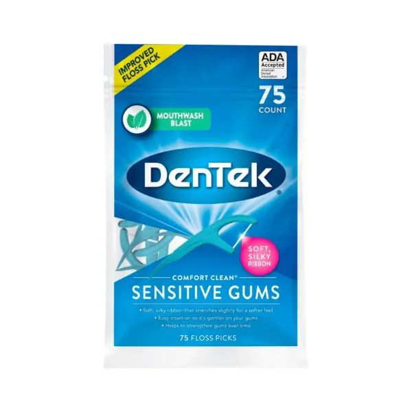%Флосс-зубочистки DenTek Sensitive №75