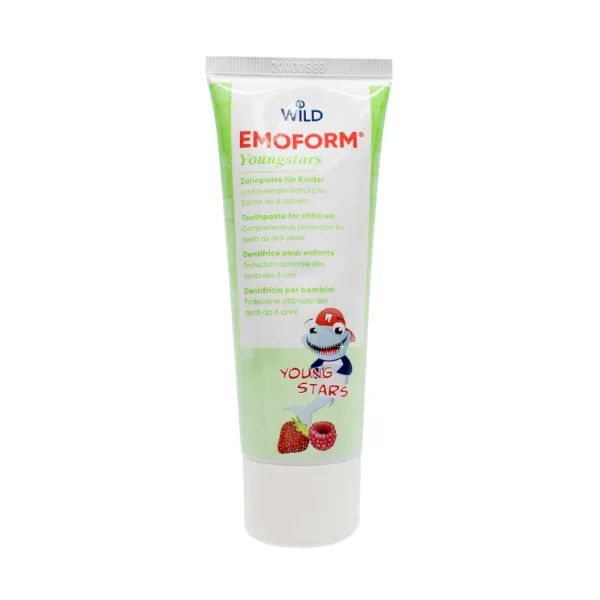 %Зубна паста Dr. Wild Emoform Youngstars для дітей 6-12 років 75 г