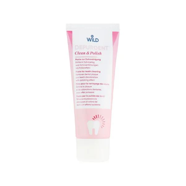 %Зубная паста Dr. Wild Depurdent для очищения и полировки зубов 75 г