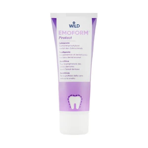 %Зубная паста Dr.Wild Emoform от кариеса с фторидом 75 г