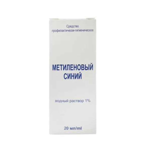 %Метиленовий синій водний розчин 1% флакон 20 мл