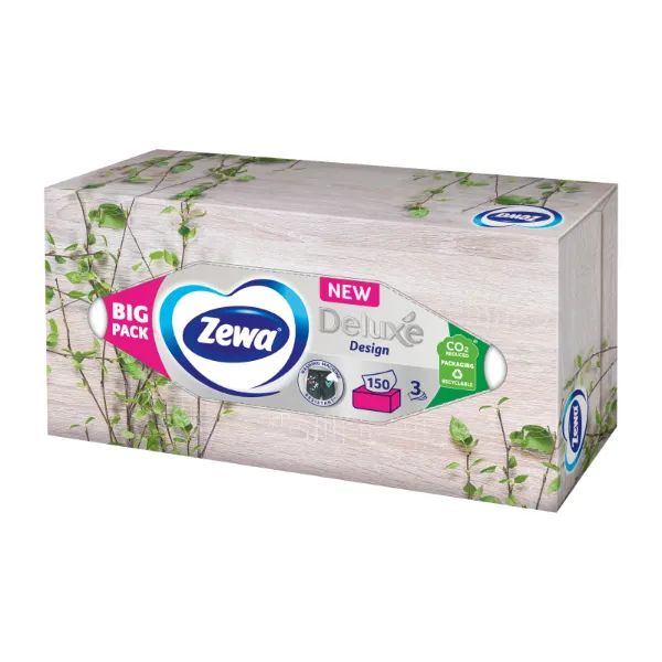 %САЛФЕТКИ ГИГ. ZEWA DESIGN 3-Х СЛ. №150  5564