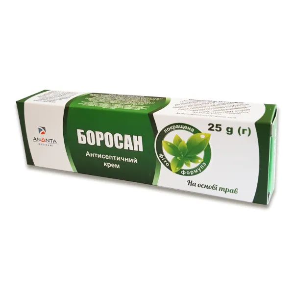 БОРОСАН КРЕМ АНТИСЕПТ. 25Г УСТМ 5656 