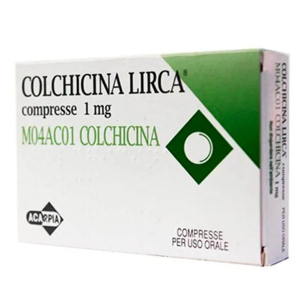 Колхицин Лирка 1 мг таблетки №60