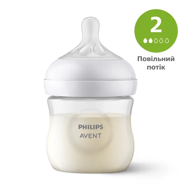 %Пляшечка Philips AVENT Natural 900/01 повільний потік 125 мл