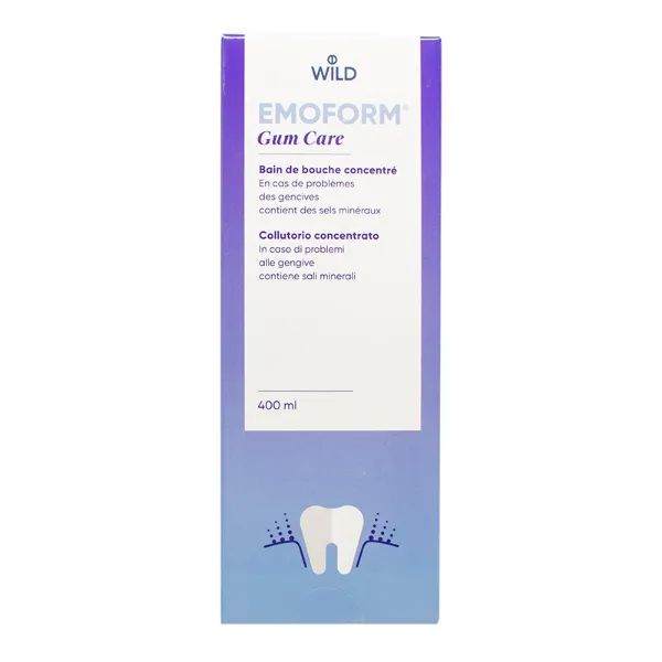 %Ополіскувач для ротової порожнини Dr. Wild Emoform Догляд за яснами концентрат 400 мл