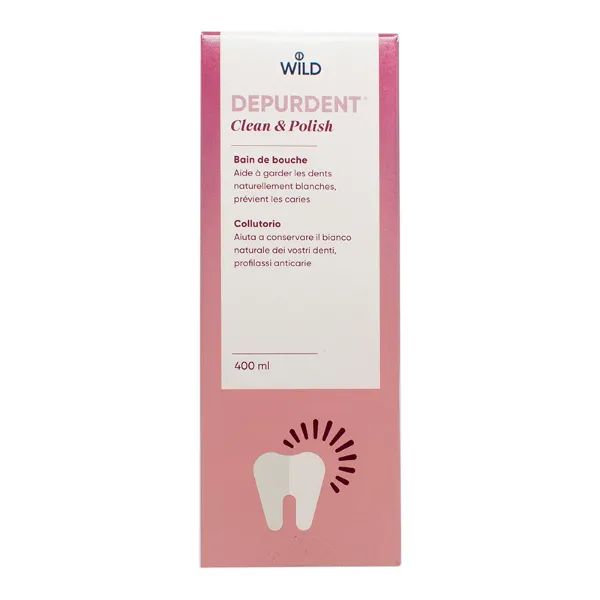 %Ополіскувач для ротової порожнини Dr. Wild Depurdent очищення та полірування 400 мл