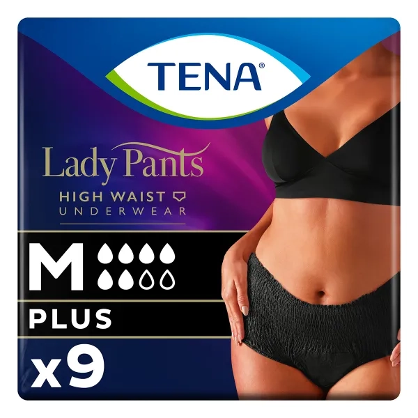 %Урологические трусы Tena Lady Pants Plus для женщин Medium Black №9