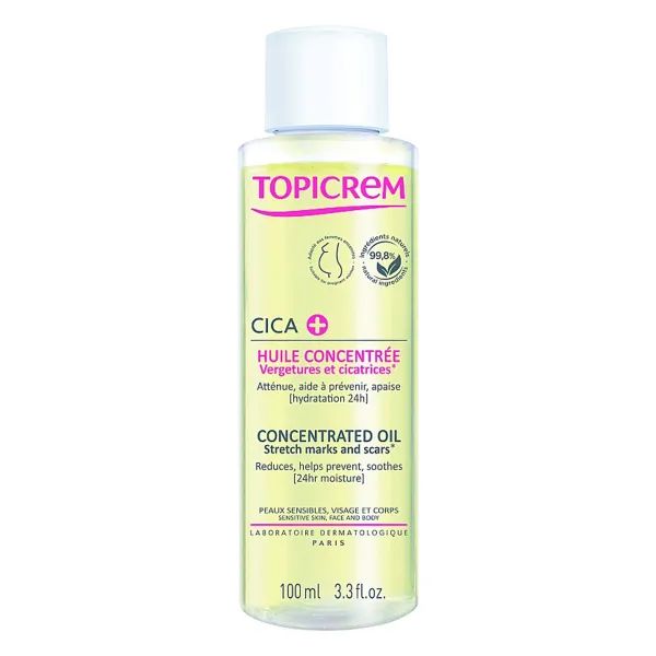 %Масло концентрированное Topicrem Cica+ от растяжек и шрамов 100 мл