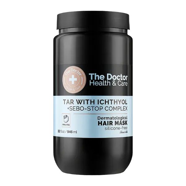%Маска для волосся The Doctor Health & Care Дігтярна з іхтіолом 946 мл