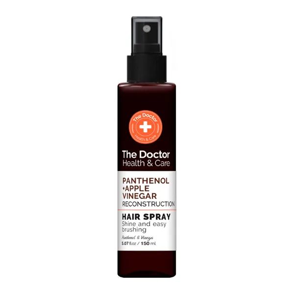 %Спрей для волосся The Doctor Health&Care Panthenol + Apple Vinegar Реконструкція 150 мл