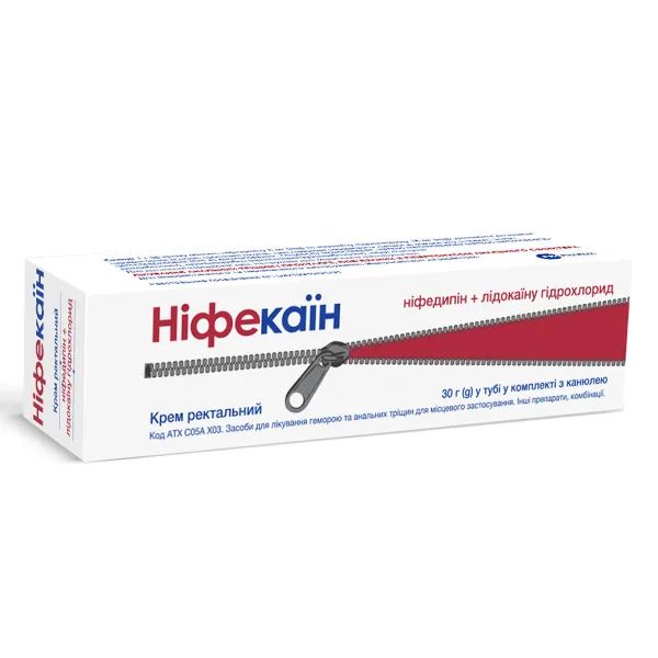 %Нифекаин крем ректальный туба 30 г