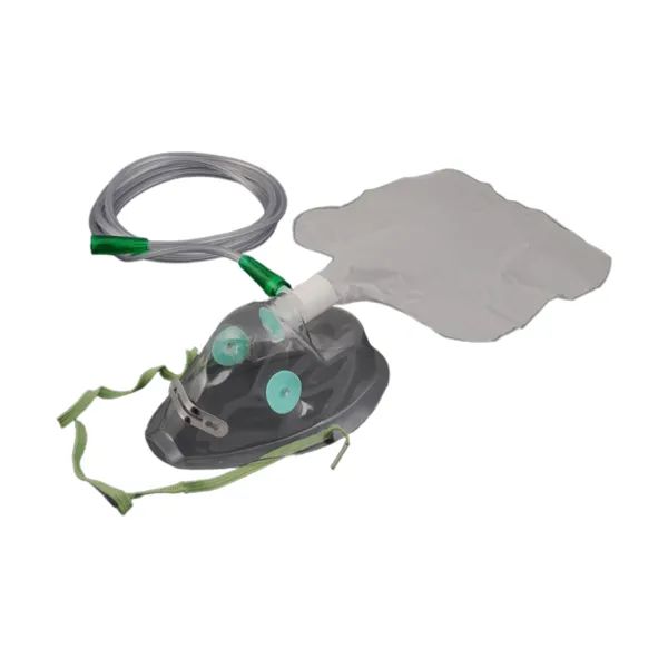 %Маска кислородная PLASTI-MED кислородная с трубкой и мешком для детей