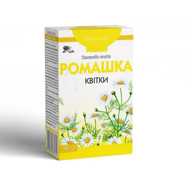 %Ромашка квітки 40 г