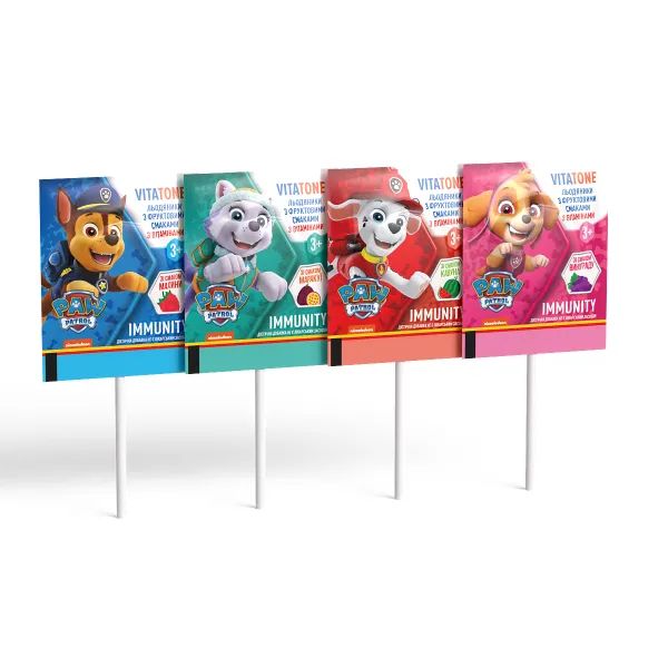 %Льодяники Круть-Фруть мультивітамін Paw Patrol Щенячий Патруль №150