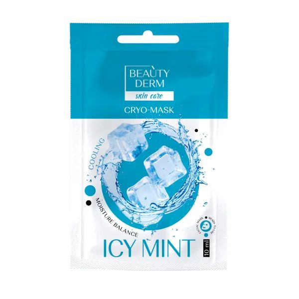 %Кріо-маска для обличчя Beauty Derm Icy Mint 10 мл