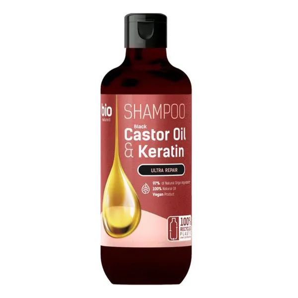 ЭЛЬФА БИО НАТУРЕЛЬ ШАМПУНЬ 355МЛ КАСТОР. МАСЛО КЕРАТИН 42719