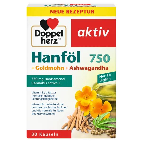 %Доппельгерц Актив Конопли масло капcулы №30